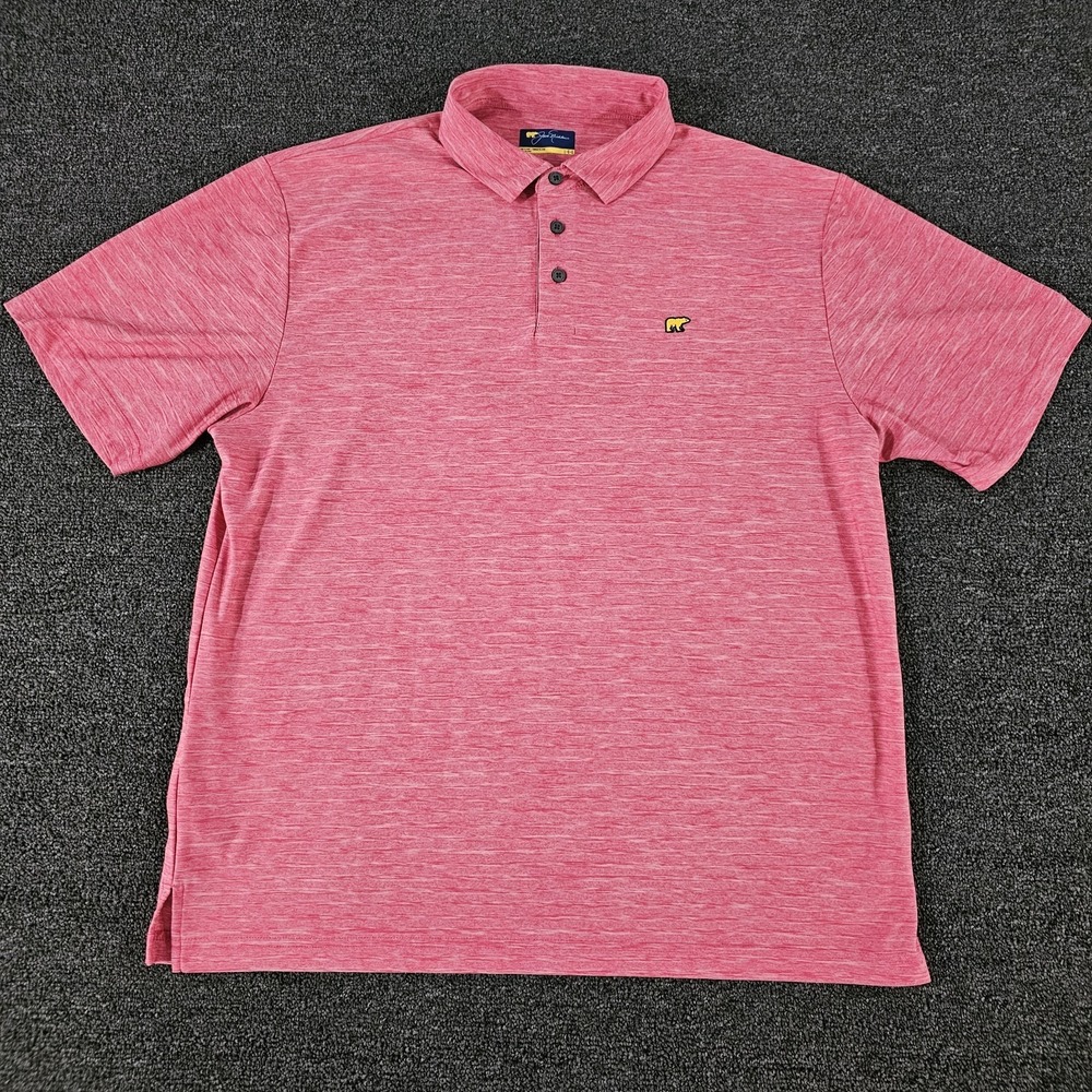 Jack Nicklaus Golden Bear Golf Polo Shirt Mens Large  36
